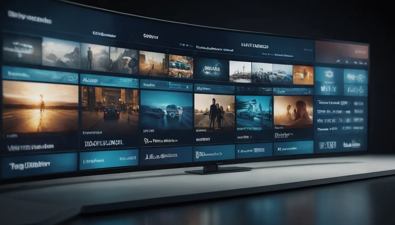 Esta pantalla visual muestra productos & servicios cambiando para ajustarse a las tendencias del mercado en evolución.